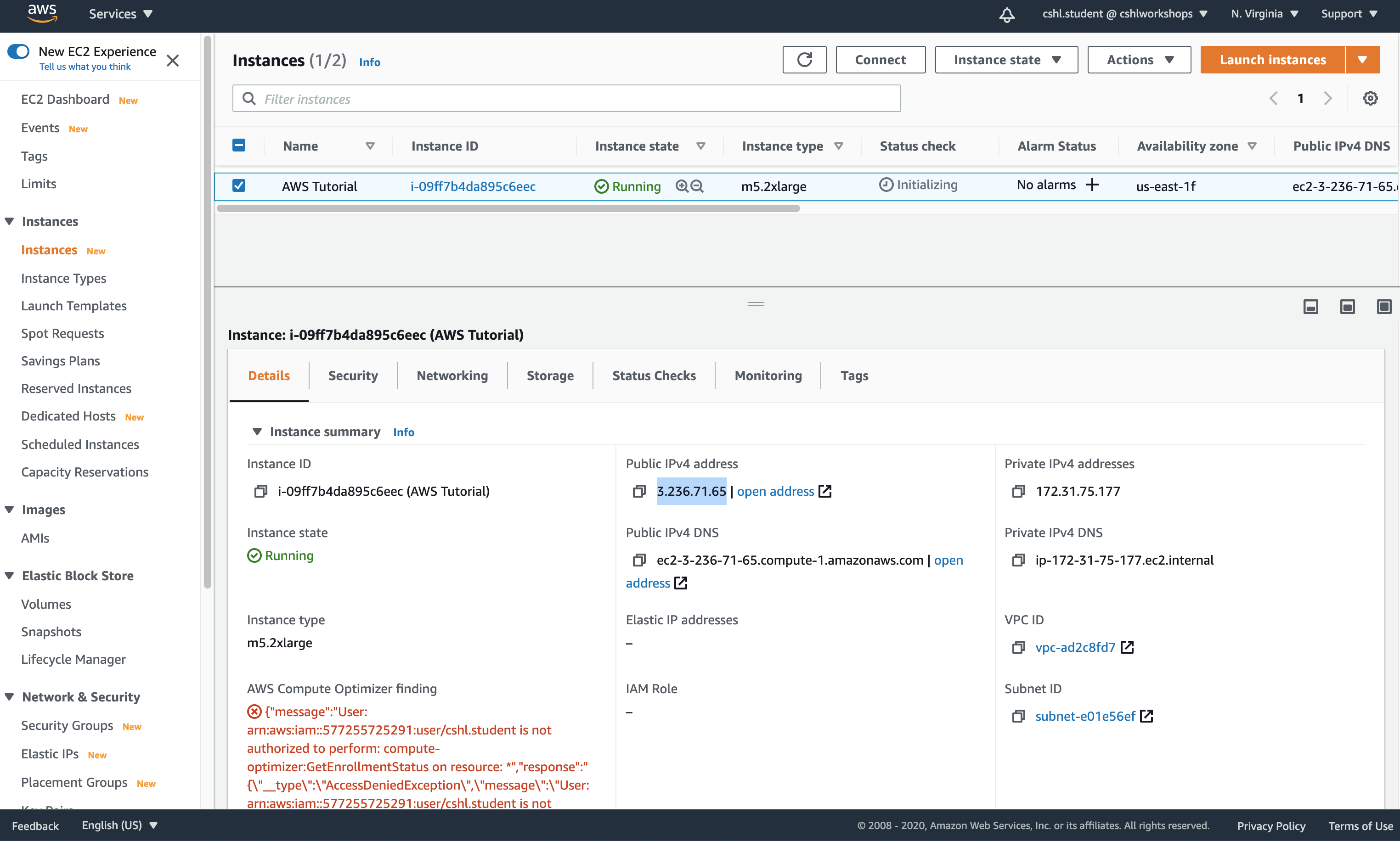 AWS-EC2-Console