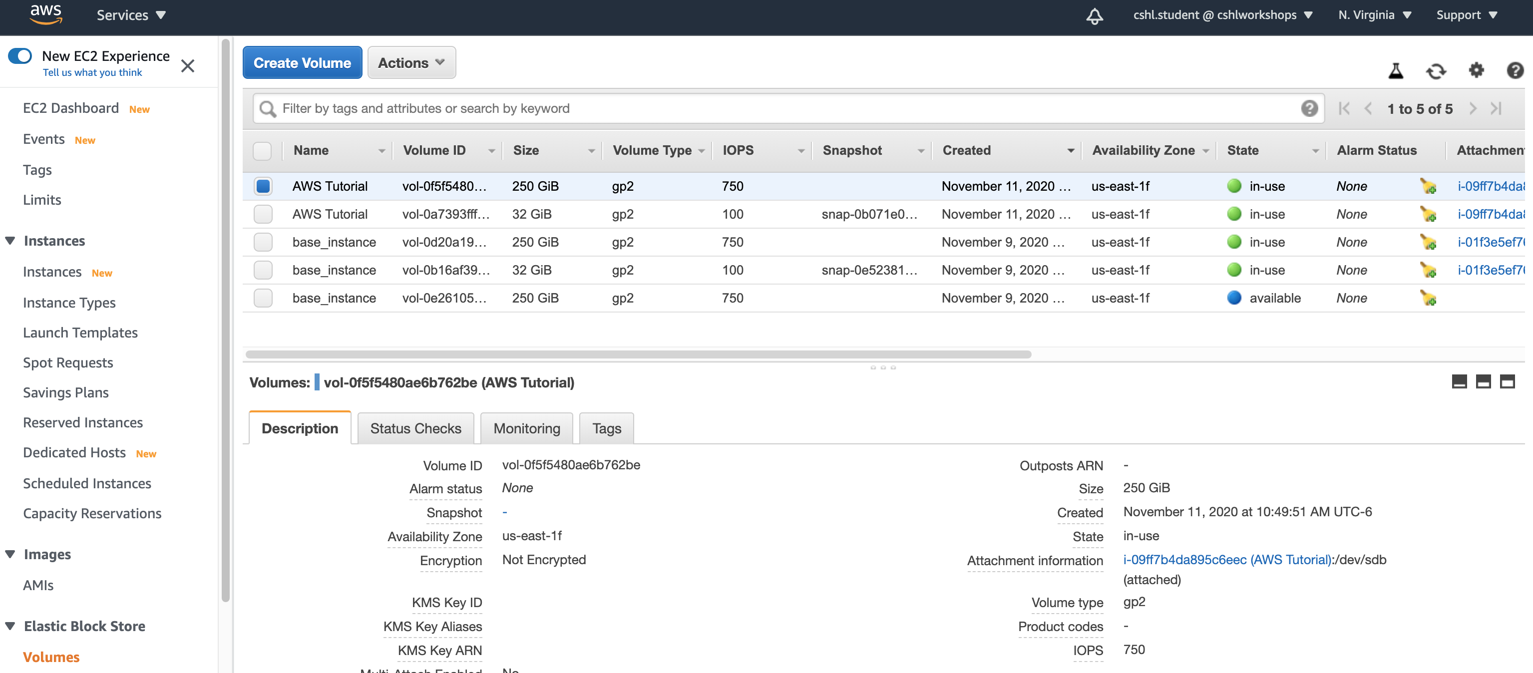 AWS-EC2-Volumes